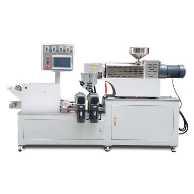 ZT-1081 PE PVC PET Plastic Film Casting Extrusion Machine...