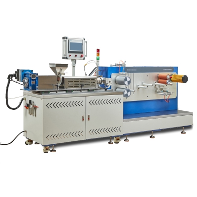 ZT-1082 Lab Hot Melt Plastic Casting Machine PVC Plastic Film Making Machine